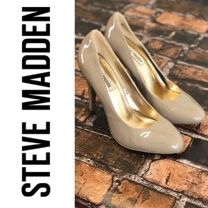 Steve Madden Taupe Ronni Heels